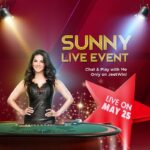 Sunny Leone Instagram - A dose of excitement with thrill of gaming with me, only on @jeetwinofficial ! PLAY and CHAT with me LIVE this May 25, Friday, on the Dragon Tiger table! Register today and get ready for the big day!!