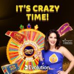 Sunny Leone Instagram - It’s crazy time!! Enjoy unique game show Crazy time from Evo, live at @jeetwinofficial , with four exciting bonus games & multipliers in every round 😱 Join now from the swipe up link in the story to play! #Sunnyleone #Evogaming #crazytime #livecasino #Jeetwin India