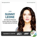 Sunny Leone Instagram - Let's talk about how to eat right and get healthy. Join me as we discuss how to take small but definitive steps focussing on #nutrition intake on @banegaswasthind #PoshanMaah special. Watch me on September 4 at 5:30pm on @ndtv 24x7 and @ndtvindia #SunnyLeone #PoshanMaah2021, #NutritionWeek Mumbai, Maharashtra