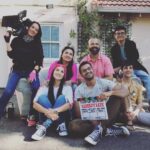 Sunny Leone Instagram - "Karenjit Kaur" meet the VOHRA family @aditya_datt @karandontsharma @karamvirlamba @bijayanand @grushakapoor24 & Keiko the entire @zee5 channel and @namahedge family @freshlimefilms
