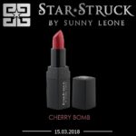 Sunny Leone Instagram - The Final piece of the Star Struck by Sunny Leone Intense Matte Lipstick range 🤩 - #CherryBomb 👄 This red lipstick can add a touch of Hollywood glamour or vamp up your off- duty look In a second. Perfect for day or night, this fierce shade totally means business- and suits everyone. Fact!! WorldWide Launch: 15.03.2018 www.suncitystore.com @dirrty99 @suncitystore @starstruckbysl #SunnyLeone #StarstruckbySL #Cosmetics #Fashion