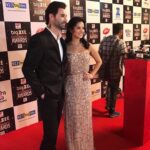 Sunny Leone Instagram – Love this picture of @dirrty99 and I on the red carpet tonight!!