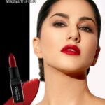 Sunny Leone Instagram - Whenever in doubt, Go for the fiercest Red #LipShade- #CherryBomb 💄💋 . . Available on www.starstruckbysl.com . . #SunnyLeone #crueltyfreemakeup #MadeInIndia 🇮🇳 #Redlips #cosmetics #makeup #cosmetics