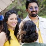 Sunny Leone Instagram – Crazy moments with @RannvijaySingha on sets of @MTVSplitsvilla!!! #SunnyLeone