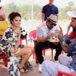 Sunny Leone Instagram - On sets of @MTVSplitsvilla with @RannvijaySingha #SunnyLeone Jim Corbett National Park-CorbettTigerReserve