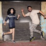 Sunny Leone Instagram - First day of shoot with @rannvijaysingha and we are already running away!! Haha just kidding!!! @mtvsplitsvilla photo by @tomasmoucka