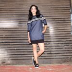 Sunny Leone Instagram – Love this cool dress by  @whiteelephant_by_mayyurgirotra  #whiteelephantbymayyurgirotra love his new line!! Photo by @tomasmoucka