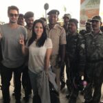 Sunny Leone Instagram – A few of the officers and military personel who protected us in Ranchi :) @dirrty99 thank you so much!