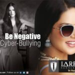 Sunny Leone Instagram - #BeNegative to Cyber Bullying!! #IarraSunglasses #AntiUV #SunnyLeone