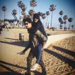 Sunny Leone Instagram - Venice Beach with @dirrty99 😜😜😜
