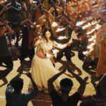 Sunny Leone Instagram - Dancing with Fire on sets of #PSVGarudaVega #SunnyLeone