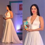 Sunny Leone Instagram – Love this white gown by @officialswapnilshinde styled by @hitendrakapopara