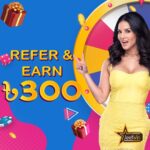 Sunny Leone Instagram – Bring your friends along, play together, spread the joy, & strengthen the Bond with Referral Program at @jeetwinofficial . 
Invite your Friends to get ₹300 for both of you for unlimited times 

 #SunnyLeone #JeetWinBangla #Refer&Earn #JeetWin #ReferralBonus