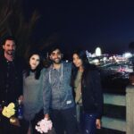 Sunny Leone Instagram - Santa Monica @dirrty99 @karishmanaidu14 @chefsundeep