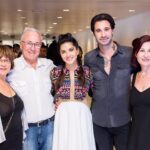 Sunny Leone Instagram – Love this picture with @dirrty99 my mother in law and family. Such a special moment and glad they were there! Love you!