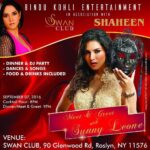 Sunny Leone Instagram – Come party with me sept 7