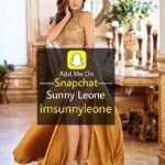 Sunny Leone Instagram – Hey guys. I post all my crazy videos on snapchat!! So follow me :) this is my official snap page!! ImSunnyLeone
