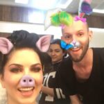 Sunny Leone Instagram - A piggy and a bunny @tomasmoucka hehe