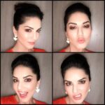 Sunny Leone Instagram - Talented @tomasmoucka make up and hair!! Love you!