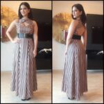 Sunny Leone Instagram – @lustbysunny promotions begin!! Thanks @mehakmurpanalabel for my pretty dress! Styling by @hitendrakapopara