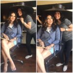 Sunny Leone Instagram - #nofilter just great make up by the silly @nitashawahi and amazing hair by @tomasmoucka