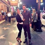 Sunny Leone Instagram – @dirrty99 and I Valentine’s Day watching dirty dancing at the pantages theatre in Hollywood.