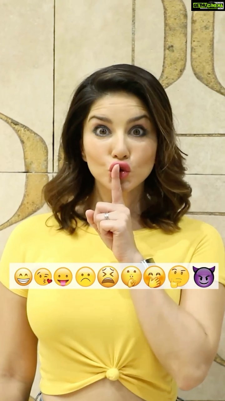 Sunny Leone Instagram - What's your fav emoji? Remix with me and tell me!! . . #MyMTVReel @mtvsplitsvilla @mtvindia #feelitreelit #reels #emojichallenge