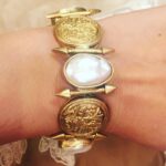 Sunny Leone Instagram - Loved this vintage looking bracelet I wore for the femina awards. Thanks @bedikanricha
