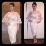 Sunny Leone Instagram – Thanks @mayyurrgirotra for making me feel so pretty at the Masti Zaade screening! Amazing dress for a very important moment!!