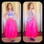 Sunny Leone Instagram – Love my MTV outfit from last night by  @ankitaakshita so spunky