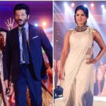 Sunny Leone Instagram - Great time at #ibja fashion show last night! @AnilKapoor sir they should have made U a diamond crown lol #kingofibja