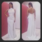 Sunny Leone Instagram - Loved my winter white gown last night!! @KARN_MALHOTRA @youmeandwemedia thanks @hitendrakapopara for always styling me!