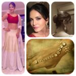 Sunny Leone Instagram - Loved my Diwali lengha and gorg accessories by @mayyurrgirotra