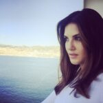 Sunny Leone Instagram - Love my view from my balcony on Norwegian epic cruise line. Cannes, France!! Gorgeous place.