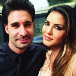 Sunny Leone Instagram – The handsome @dirrty99 and I tonight!!