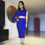 Sunny Leone Instagram - Thanks @vidhiwadhwani_label for the lovely outfit today fitness Dvd launch :)