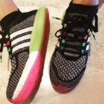 Sunny Leone Instagram – The best running shoes I have ever owned! Adidas!!!! Increased my running time because of these. No pain!