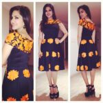 Sunny Leone Instagram - Thanks @mayyurrgirotra for my cute dress for all Kuch Kuch Locha Promos love you!!