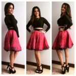 Sunny Leone Instagram – Thank you for my cute outfit today  Archana Kocher!!!