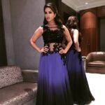 Sunny Leone Instagram - Thanks Neha Agarwal for my gorgeous gown last night! Loved seeing your collection!!