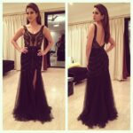 Sunny Leone Instagram – Headed to Filmfare glamour and style awards! Should be fun!! Thanks Rocky S for my GORG gown!