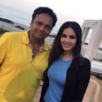 Sunny Leone Instagram – My very good friend and director for Kuch Kuch Locha Hain!!