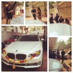 Sunny Leone Instagram – Santa Daniel Weber gifted me a new car for Mumbai!! We blessed it this morning @dirrty99 @danielweber99