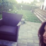 Sunny Leone Instagram - Early morning coffee, backyard, in my Jammies, by the fire place. Heaven!!!