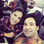 Sunny Leone Instagram - Here we come Mumbai!! Hehe @dirrty99 @danielweber99