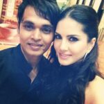 Sunny Leone Instagram – My friend Hitesh and I