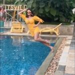 Sunny Leone Instagram - Poise is important even when you are falling down!! Poovar Island Resort