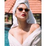 Sunny Leone Instagram – Even the iconic Audrey Hepburn understood the power of the perfect Lipshade 💋 Poovar Island, Kerela