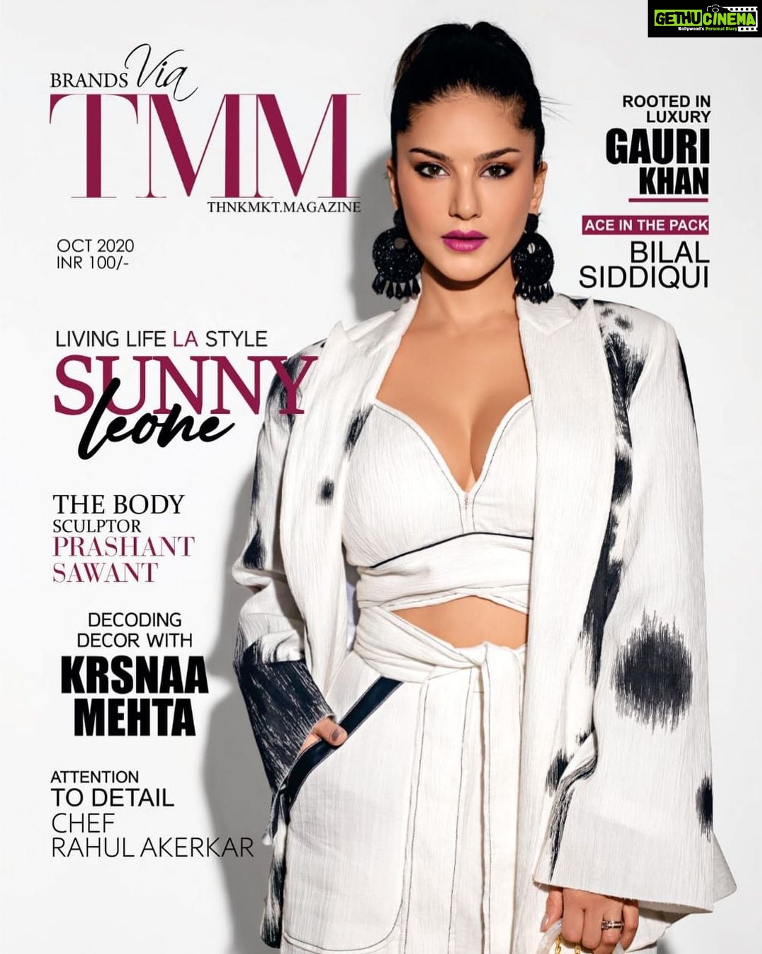 Sunny Leone Instagram - It's been wonderful to spend quality time with my family in LA - from bonding with the kids to playing pranks on Daniel! I do miss Mumbai and I can't wait to be back, because there is lots in store from films and @starstruckbysl that I want to share with you. Read more about that in TMM's October digital edition! @tmmindia . . . Editor In Chief @kartikyaofficial CEO @faraz0511 Interviewed by @deepalisingh05 Cover Designed by @mukulrajofficial Outfit @mohammed.mazhar.official Clutch @oceana_clutches Accessories @westsidestores Styled by @hitendrakapoara Shot by @sjframes Publicity @pearlmediaco Mumbai, Maharashtra
