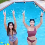 Sunny Leone Instagram – Peace my brothers and sisters!! Take a deep breath the year is almost over!! 

And oh yes!! This back flop hurts a lot!(just like 2020) 

Greatful to have friends like @nuria.contreras to spend time with and beat the heat! Los Angeles, California